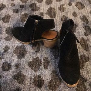 Dolce Vita Spring bootie open back heel